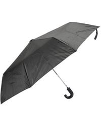 Mountain Warehouse - Walking Umbrella With Matching Storage Bag Curved Handle Compact Rain Brolly - Lyst
