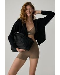 Grimelange - Hooded Crop Zipper Sweatshirt - Lyst
