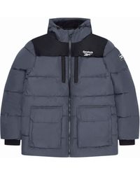 Reebok - Parka Puffer Jacket - Lyst