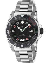 Gucci - Ya136221 Duik Herenhorloge - Lyst