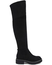 KG by Kurt Geiger - Suedette Tiff Otk Boots - Lyst