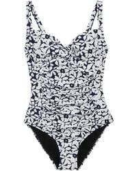 Regatta - Ladies Sakari Large Floral Tummy Control One Piece Swimsuit - Lyst