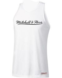 Mitchell & Ness - Graphic Logo Vest Cotton - Lyst