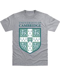 Park Fields - University Of Cambridge Shield Heather T-Shirt - Lyst
