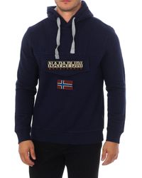 Napapijri - Burgee Wint 2 Sweatshirt With Adjustable Hood Np0A4Gjd - Lyst