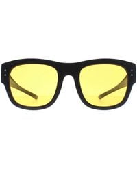 Montana - Square Matte Polarized Fo7 Fit Over Glasses Night Driving Sunglasses - Lyst