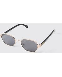 BoohooMAN - Square Sunglasses - Lyst