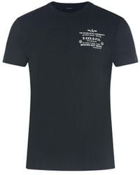 DIESEL - The Future Of All Yesterdays Logo Black T-shirt - Lyst
