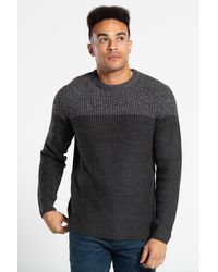 Kensington Eastside - Colour Block Crew Neck Jumper - Lyst