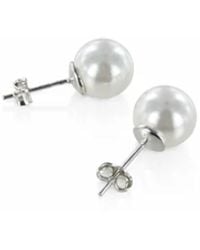 Bibei - Earrings Sterling 925 Natural Pearl 9Mm Bipe062 - Lyst