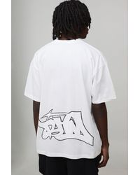 BoohooMAN - Oversized Bhm Graffiti Printed T-Shirt - Lyst