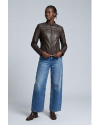 Elle - Anette Leather Jacket - Lyst