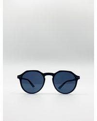 SVNX - Classic Preppy Sunglasses With Key Hole Nosebridge - Lyst