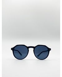 SVNX - Classic Preppy Sunglasses With Key Hole Nosebridge - Lyst