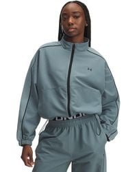 Under Armour - Ua Rival Color Block Quarter Zipper Track Jacket - Lyst