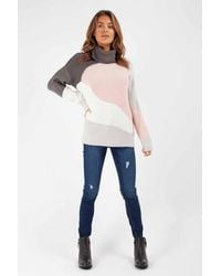 Urban Bliss - Colour Block Jumper - Lyst