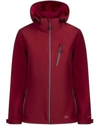 Trespass - Ladies Persephone Soft Shell Jacket (Claret) - Lyst