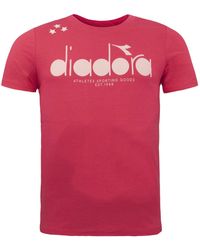 Diadora - Geranium T-Shirt - Lyst
