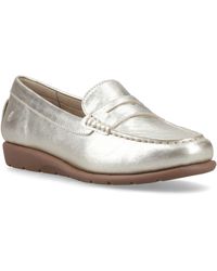 Hush Puppies - Shelby Leather Loafers - Lyst
