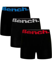 Bench - 3 Pack Cotton Boxers Underwear - Lyst