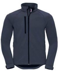 Russell - Plain Soft Shell Jacket (French) - Lyst