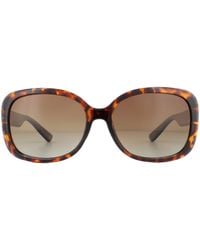 Polaroid - Butterfly Havana Gradient Polarized Sunglasses - Lyst