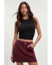 Boohoo - Embellished Mini Skirt - Lyst