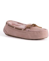 Aus Wooli - Australia Stylish Sheepskin Lace Moccasin - Lyst