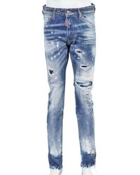 DSquared² - Cool Guy Jean Distressed Denim Pants Cotton - Lyst