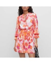 HUGO - Kasralla-1 Dress - Lyst