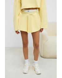 Grimelange - High Waist Wide-Leg Sweat Shorts - Lyst