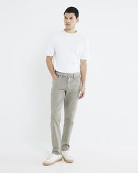 River Island - Slim Fit Jeans Cotton - Lyst