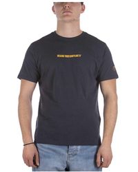 Ecoalf - T-shirt Bircaalf Blauw - Lyst