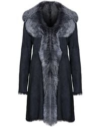 Infinity Leather - Toscana Sheepskin Suede Trench Coat-Tbilisi - Lyst