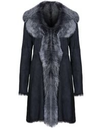 Infinity Leather - Toscana Sheepskin Suede Trench Coat-Tbilisi - Lyst