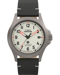 Timex - Expedition North Field Post Watch Tw2W78200 Leather - Lyst