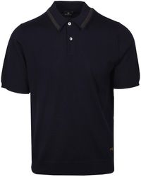 Paul Smith - Merino Sweater Ss Polo Cotton - Lyst