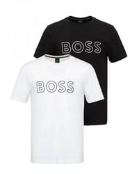 BOSS - Boss Authentiek T-shirt Voor - Lyst