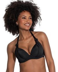 Pour Moi - 31541 St Kitts Boost Push Up Bikini Top - Lyst