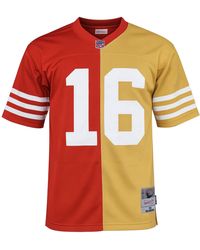 Mitchell & Ness - Nfl San Francisco 49Ers 16 Montana Split Legacy Jersey - Lyst
