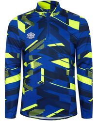 Umbro - Premier Graphic Warm Up Mid Layer Top - Lyst
