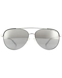 Michael Kors - Aviator Mirror Sunglasses Metal - Lyst