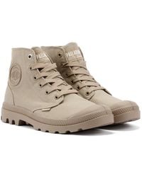 Palladium - Pampa Hi Mono Chrome Canvas Stiefel - Lyst