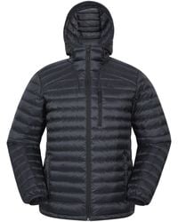 Mountain Warehouse - 'Henry Ii' Down Padded Jacket Water Resistant Hooded Puffer Winter Coat Nylon - Lyst