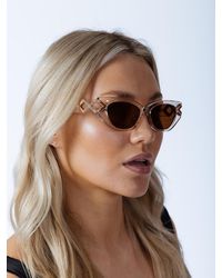 SVNX - Cat-Eye Diamond Infinity Sunglasses - Lyst