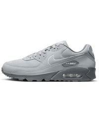 Nike - Air Max 90 Trainers Wolf/Cool - Lyst