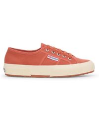 Superga - Adult 2750 Cotu Classic Vegan Trainers Reddish/Off) - Lyst