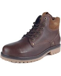 Wrangler - Yuma Leather Brier Lace Up Boots - Lyst