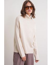 MixRay - Lässiger Turtleneck Strickpullover - Lyst