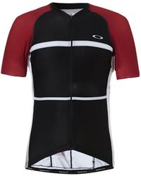 Oakley - Short Sleeve Zip Up Cycling T-Shirt 434144 465 - Lyst